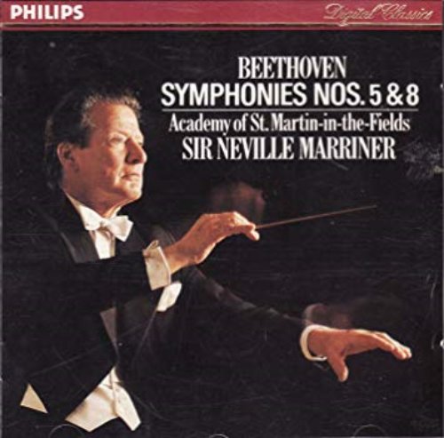 Neville Marriner / Beethoven: Symphony No. 5 in C Minor, Op. 67; Symphony No. 8 in F, Op. 93