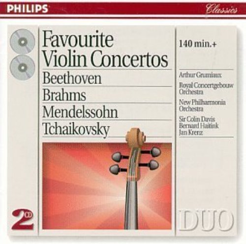 Arthur Grumiaux / Beethoven, Brahms, Mendelssohn, Tchaikovksy: Favourite Violin Concertos (2CD)