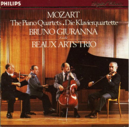 Beaux Arts Trio / Mozart: Piano Quartets 1 &amp; 2