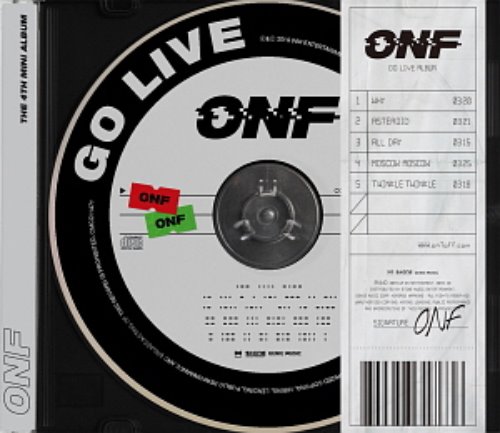 온앤오프(ONF) / Go Live (4th Mini Album) (미개봉)