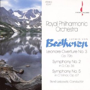 Rene Leibowitz / Beethoven : Symphony No.2 Op.36, No.5 Op.67