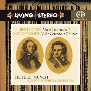 Jascha Heifetz / Beethoven, Mendelssohn : Violin Concertos (SACD Hybrid)