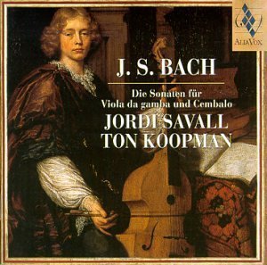 Jordi Savall, Ton Koopman / Bach: Sonatas for Viola da gamba and Harpsichord (DIGI-PAK)