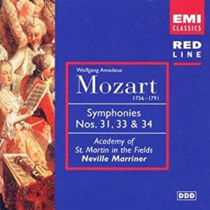 Neville Marriner / Mozart: Symphonies 31, 33 &amp; 34