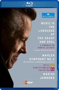 [Blu-ray] Mariss Jansons / Music is the Language of the Heart and Soul, Mahler: Symphony No. 2 in C minor &#039;Resurrection&#039;