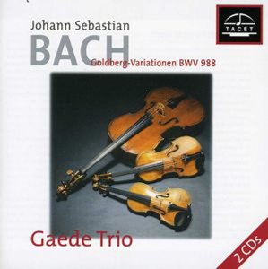 Gaede Trio / Bach : Goldberg Variation BWV988 (2CD)