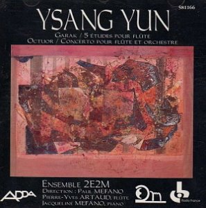 윤이상(Ysang Yun) / Garak,5 Studies For Flute,Octet,Concerto For Flute And Orchestra