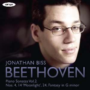 Jonathan Biss / Beethoven: Piano Sonatas Vol.2 (미개봉)
