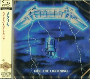Metallica / Ride The Lightning (SHM-CD, 미개봉)