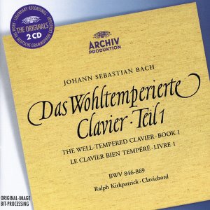 Ralph Kirkpatrick / Bach : The Well-tempered Clavier Vol. 1 (2CD)