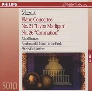 Sir Neville Marriner / Mozart: Piano Concertos No. 21 &amp; 26 , Academy of St. Martin in the Fields
