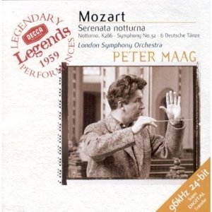 Peter Maag / Mozart: Serenata Notturna, K239 / Notturno, K286 / Symphony No. 32, K318 / 6 German Dances