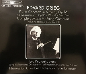 Eva Knardahl / Kjell Ingebrestsen / Grieg : Piano Concerto in A minor Op.16 (2CD)