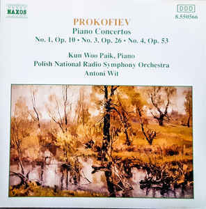 백건우, Antoni Wit / Prokofiev: Piano Concertos 1, 3 &amp; 4