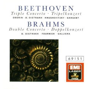 David Oistrakh, Alceo Galliera, Fournier / Beethoven - Triple Concerto; Brahms - Double Concerto