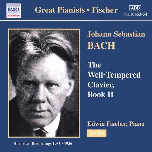Edwin Fischer / Bach : Well Tempered Clavier Book 2 (2CD)