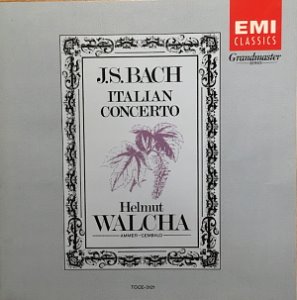 Helmut Walcha / Bach : Italian Concert BWV971, Chromatic Fantasia and Fugue BWV 903
