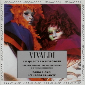 Fabio Biondi / Vivaldi: Le Quattro Stagioni - Europa Galante (미개봉)
