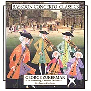 Jorg Faerber / George Zukerman : Bassoon Concerto Calssics