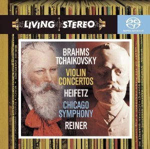 Jascha Heifetz &amp; Fritz Reiner / Tchaikovsky, Brahms: Violin Concertos (SACD Hybrid)
