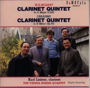 Karl Leister, Vienna String Quartet / Brahms: Clarinet Quintet Op.115, Mozart: Clarinet Quintet K.581