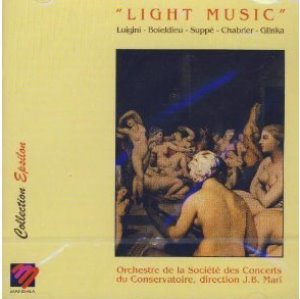 Orch Societe Concerts, Luigini, Boieldieu,Chabrier / Light Music