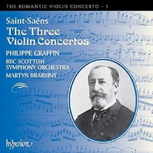 Philippe Graffin / Martyn Brabbins / Violin Concertos No.1 Op.20, No.2 Op.58, No.3 Op.61 - Romantic Violin Concerto Vol.1