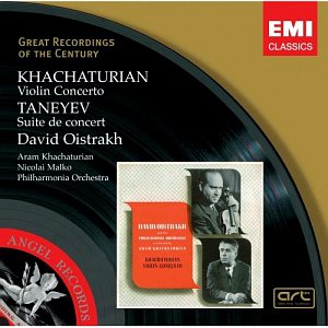 David Oistrakh / Khachaturian: Violin Concerto, Taneyev: Suite de Concert