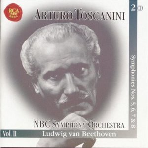 Arutro Toscanini / Immortal Toscanini, Vol. 2 - Beethoven: Symphony Nos.5-8 (2CD)