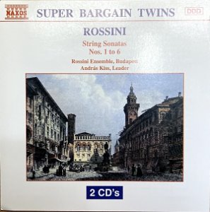Andras Kiss, Budapest Rossini Ensemble / Rossini: String Sonatas, No. 1 to 6 (2CD)