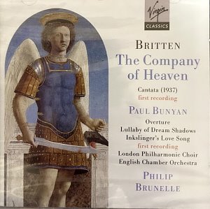 Philip Brunelle / Britten: The Company of Heaven (미개봉)