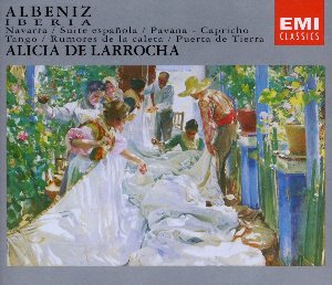 Alicia De Larrocha / Albeniz: Iberia / Navarra / Suite Española / Pavana - Capricho /Tango / Rumores De La Caleta / Puerta De Tierra (2CD, 미개봉)