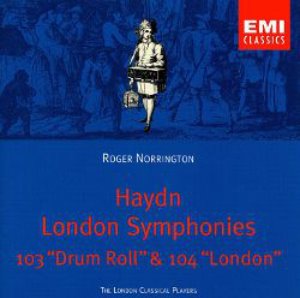 Roger Norrington / Haydn: Symphonies Nos. 103 &amp; 104 (미개봉)