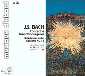 Akademie Fur Alte Musik Berlin / Bach: Brandenburg Concertos 1-6 (2CD, DIGI-PAK)