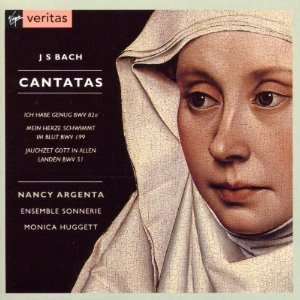 Nancy Argenta / Bach: Cantatas 51, 82a, 199