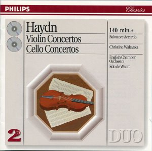 Christine Walevska, Edo de Waart / Haydn: Violin Concertos - Cello Concertos (2CD, 홍보용)