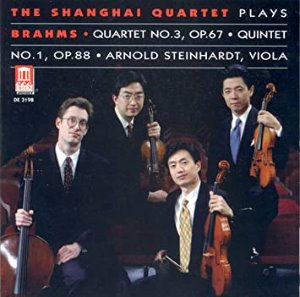 Shanghai Quartet / Brahms: Quartet No.3 Op.67, Quintet No.1 Op.88