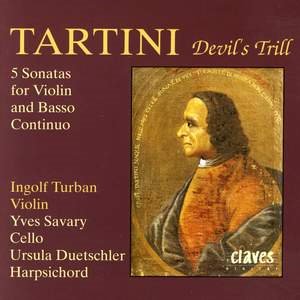 Ingolf Turban / Tartini: Five Sonatas for Violin and Continuo