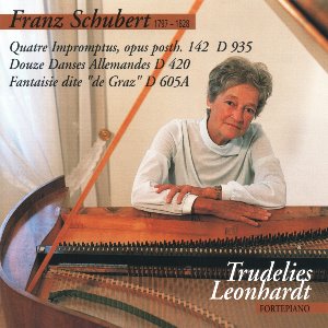Trudelies Leonhardt / Schubert : Quatre Impromptus, Opus Posth. 142 D 935
