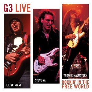 G3 (Joe Satriani, Steve Vai, Yngwie Malmsteen) / G3 Live: Rockin&#039; In The Free World (2CD, 홍보용)