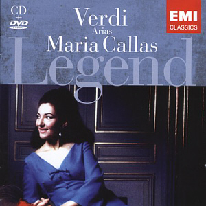Maria Callas / Legend: Maria Callas Sings Verdi Arias (CD+DVD, 미개봉)