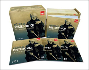 Mstislav Rostropovich / The Complete EMI Recordings (26CD+ 2DVD BOX SET, 미개봉)