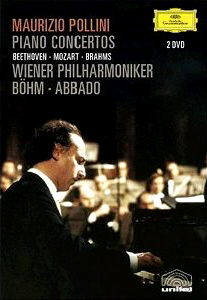 [DVD] Maurizio Pollini / Claudio Abbado / Karl Bohm / Beethoven, Mozart, Brahms: Piano Concertos (2DVD)