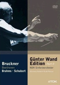 [DVD] Gunter Wand / Gunter Wand Edition Part 2 - Bruckner, Schubert, Brahms (4DVD)