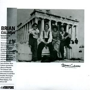 Brian Cullman / Beneath The Coliseum (LP MINIATURE, 미개봉)