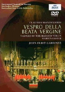 [DVD] John Eliot Gardiner / Monteverdi: Vespro Della Beata Vergine