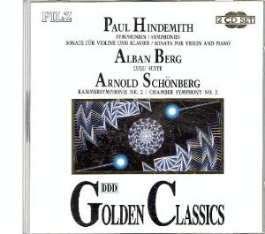 Paul Hindemith, Alban Berg, Arnold Schonberg / Golden Classics: Composers of the Modern Age (2CD)