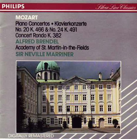 Alfred Brendel / Mozart: Piano Concertos No. 20 K. 466 &amp; No. 24 K. 491; Concert Rondo K. 382 