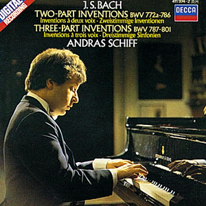 Andras Schiff / Bach: Two and Three-Part Inventions