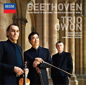 Trio Owon / Beethoven: Piano Trio op.97 Archduke op.70 no.2 (CD+DVD)